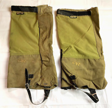 USMC Outdoor Research Expedition Crocodiles Gaiters Holes CIF / Functional Sz XL picture