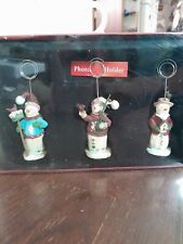 Christmas Holiday Photo Holders Holders  New 4.5 in picture