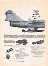 F-104G Supply Company EEMCO Electronic Specialty Vintage Print Ad Los Angeles CA picture