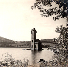 Kingfisher Tower on Otsego Lake Cooperstown New York 1910s RPPC Postcard Photo picture