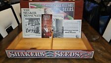 Vintage RARE Genuine Garden Shakers SEEDS BOX Mount Lebanon N.Y. Original Wood picture