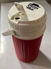 Retro Vintage Pizza Hut Water Cooler ~ Igloo 1/2 Gallon Vintage Jug with Handle picture