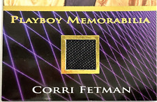 Playboy Authentic Memorabilia Card 11/25 ~ CORRI FETMAN  (PB 