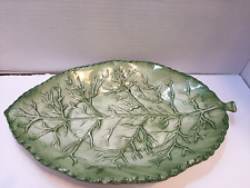 leaf serving tray The Bombay Company 1995  D2 picture