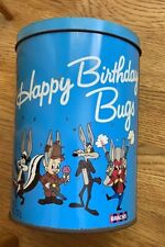 VTG Happy Birthday Bugs Tin can 6