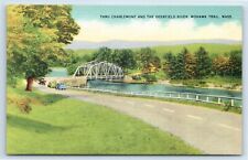 Postcard - Thru Charlemont and the Deerfield River Mohawk Trail in Massachusetts picture