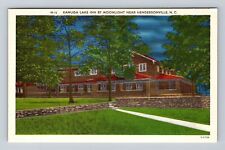 Hendersonville NC-North Carolina, Kayuga Lake Inn, Advertising Vintage Postcard picture