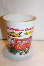 Vintage 1983 McDonald's Coca Cola 20 Piece Chicken McNuggets Plastic Cup picture