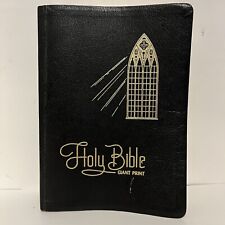 Crusade Bible KJV HOLY BIBLE Red Letter Reference Large Print  Leather picture