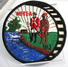 Vintage ANTHONY WAYNE COUNCIL Fort Wayne In.  ME-TE-A 1812 Trail Boy Scout Patch picture