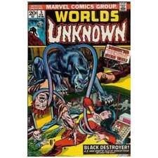 Worlds Unknown #5 Marvel comics Fine minus Full description below [r, picture