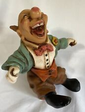 1977 Universal Statuary Corp Hanging Laughing Clown #535 Vintage Decor picture