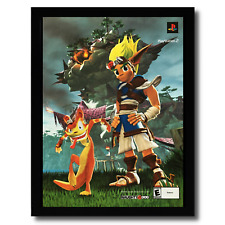 2001 Jak and Daxter Framed Print Ad/Poster PS2 Playstation 2 Original Promo Art picture