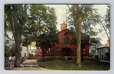 Haverhill MA-Massachusetts, Winter Street School, Whittier Vintage Postcard picture