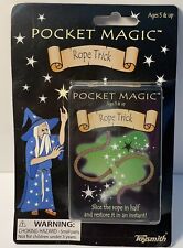 Toysmith pocket magic rope trick novelty- Brand New In Package picture