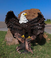 DWK Handicrafts Resin Bald Eagle Figurine 18