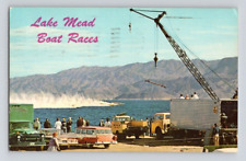 1967. LAKE MEAD, BOAT RACES. POSTCARD. HH17 picture
