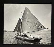 1986 Boston Harbor Massachusetts St Patrick Sailboat Crew MA Vintage Press Photo picture