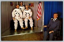 Colorado Springs, CO - Apollo 11 Astronauts at Wax Museum - Vintage Postcard picture