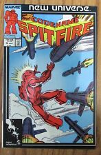 MARVEL COMIC BOOK NEW UNIVERSE CODENAME SPITFIRE #12 SEPT 1987 picture
