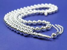 925 sterling silver 99 beads Islamic Prayer Beads Misbaha Tesbih Taspih 501020 picture