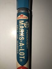 1966 Carter’s Marks A Lot Blue Felt Tip Marker (Not Working For Age) picture