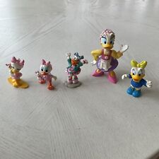 Lot of 5 Vintage Disney Daisy Duck Figurines: Epcot Daisy, Baby Daisy 1991, 1986 picture