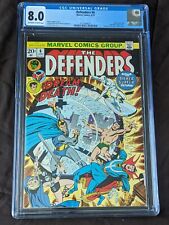 Defenders #6, CGC 8.0 Off-white to White pgs., 1973 Sal Buscema cover picture
