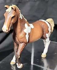 Schleich Horse Realistic Figure Brown and White Patch Spotted 5” picture