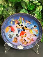 FREE SHIPPING DISNEY Collector's Plate - Once Upon a Kiss  - 1st Issue w/COA picture