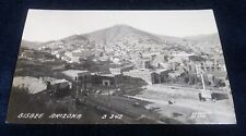 1930's RPPC Main St Town View Bisbee ARIZONA REAL PHOTO POSTCARD #4 picture