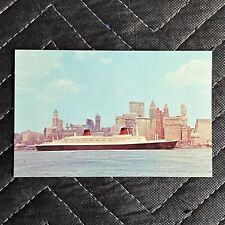 Beautiful NYC SS FRANCE Compagnie Generale Transatlantique Ocean Liner Postcard picture