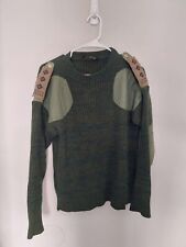 RARE Vintage '70s Rhodesian Army Sweater with Reproduction Selous Scouts Rank M picture
