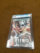 True Believers Thor #1 Marvel Comics 2015 CGC 9.4 1st Jane Foster as Thor picture