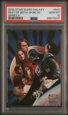 2010 Topps Star Wars Galaxy Series 5 #58 Best of Both Worlds Vader PSA 10 POP 3 picture