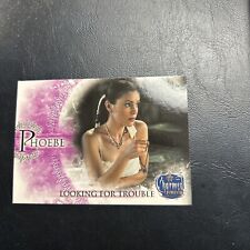 55a Charmed Forever 2007 InkWorks #14 Phoebe Alyssa Milano Looking For Trouble picture