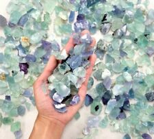 Tiny Fluorite Crystal Chunks Bulk Rocks Gems for Tumbling Healing Jewelry Making picture