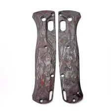1 Pair Custom Made 3K Carbon Fiber Handle Scales For Benchmade Bugout 535 Knives picture