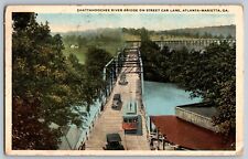 Atlanta-Marietta, Georgia - Chattahoochee River Bridge - Vintage Postcard picture