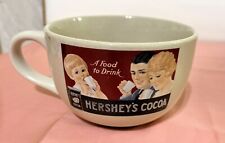 Hershey Cocoa Vintage Oversize Ceramic Coffee Cup Mug Soup Bowl 24oz  picture