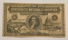 1916 Democratic National Convention Ticket picture