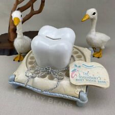 The Tooth Fairy's Baby Tooth Bank & Tooth Saver~ Blue Boy Vintage 1990 Keepsake picture