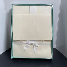 Vintage Tiffany & Co. Stationary Initial “D” Cards & Envelopes With SEALED Box picture