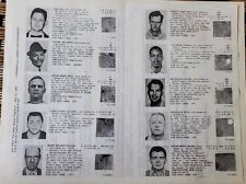 FBI Director's Memo, TEN MOST WANTED Fugitives, 5-10-68, Includes James Earl Ray picture