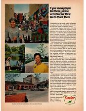 1968 Sinclair Oil American Conservation Urbana Glastonbury Washington Print Ad picture