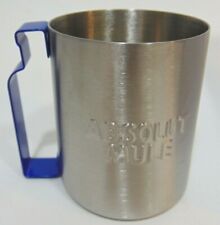 Absolut Vodka Mule Cup Stainless Steel Mug Coffee Barware Party Gift Liquor Drin picture