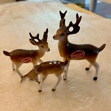 Vintage Bone China Miniature Deer Set picture