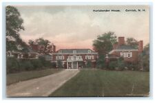 Postcard Harlakenden House, Cornish NH hand-colored G9 picture