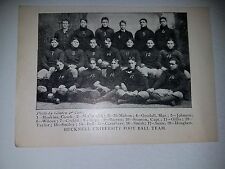 Bucknell University 1901 Football Team Picture RARE picture