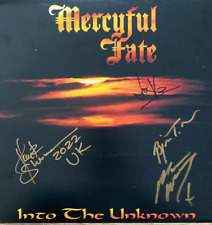 Mercyful Fate   **HAND SIGNED BY 4**    12x12 photo  - AUTOGRAPHED  -  PROOF picture